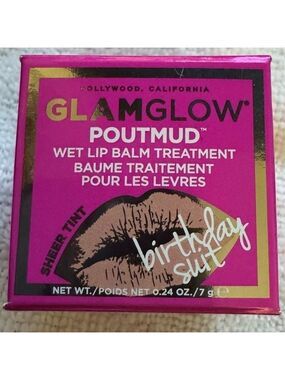 Glamglow Poutmud Birthday Suit lip treatment